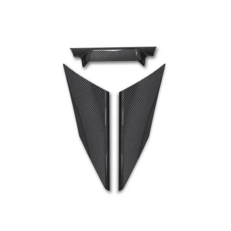 For BMW 5 Series G60 2024 ABS Carbon Texture Car Interior Accessories Center Control Side Gear Shift Panel Cover Frame Trim