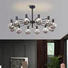현대 빈티지 Led 펜던트 Lihgt 주방 홈 침실 매달려 램프 카페 천장 식사 거실 Cocina Accesorio 장식 1