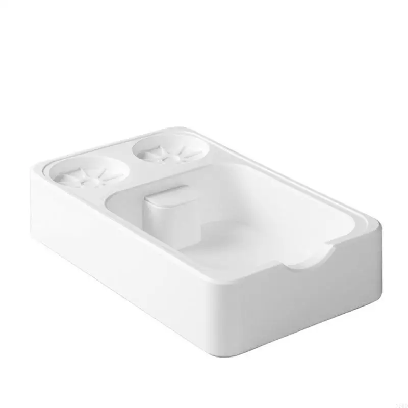 Organizadores herramienta café N58D Espresso Bin ABS Textura para manipulación café