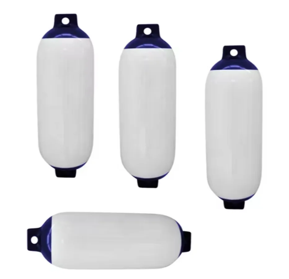 G2 6.5x23 Inch Large Inflatable Boat Fender With Heavy Duty Rope And Air Pump Kit Marine Bumper For Medium Yachts Single Pack