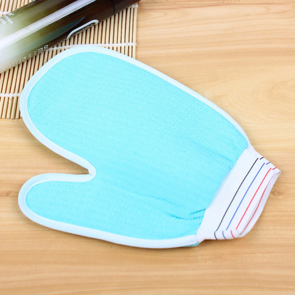 

Перчатки для ванны, отшелушивающие варежки для душа, скраб для тела, сауна, массажный очищающий инструмент, можно стирать в машине, быстросохнущая, эластичная посадка