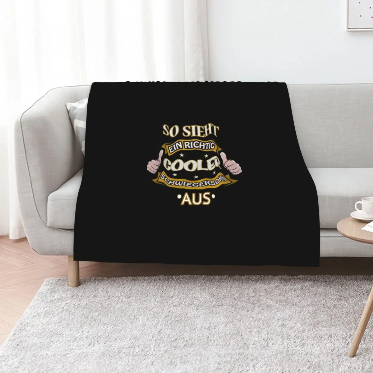 Dream son in law best beautiful cool funny gift saying Throw Blanket Shaggy sofa bed Blankets For Bed Luxury Blankets