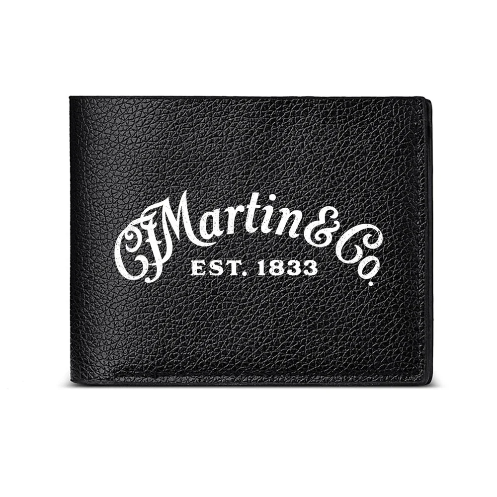 C F Martin & Co, fondée en 1833, portefeuille pour homme, porte-cartes, style décontracté, idéal pour le travail, motif imprimé tendance, style classique, allure élégante.