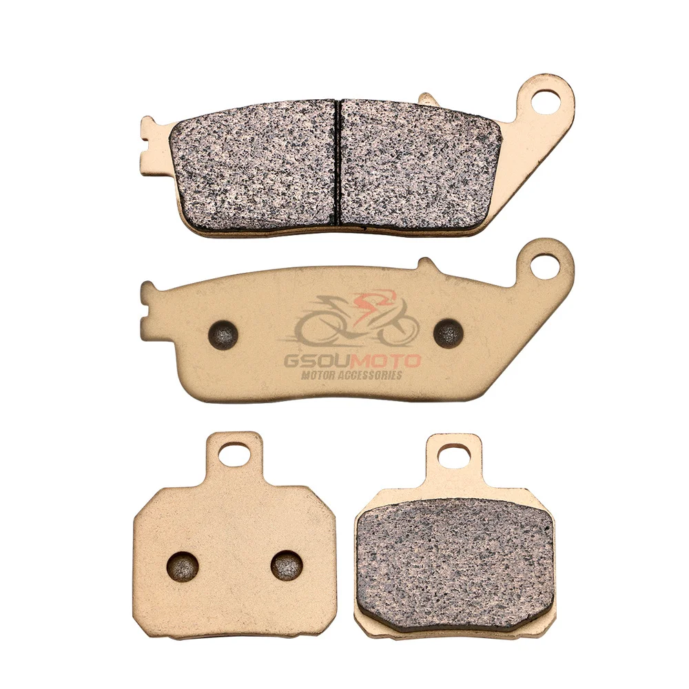 For Yamaha VP125 X-City 2008-2015 YP125R XMAX Sport 2010-2016 Motorcycle Accessories Metal sintering Front Rear Brake Pads Disc