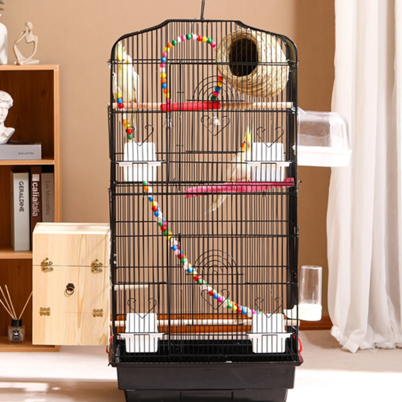 

Budgie Breeding Bird Cages Parrot Stand Large Outdoor Bird Cages Portable Pigeon Gaiola De Passarinho Pet Products YY50BC