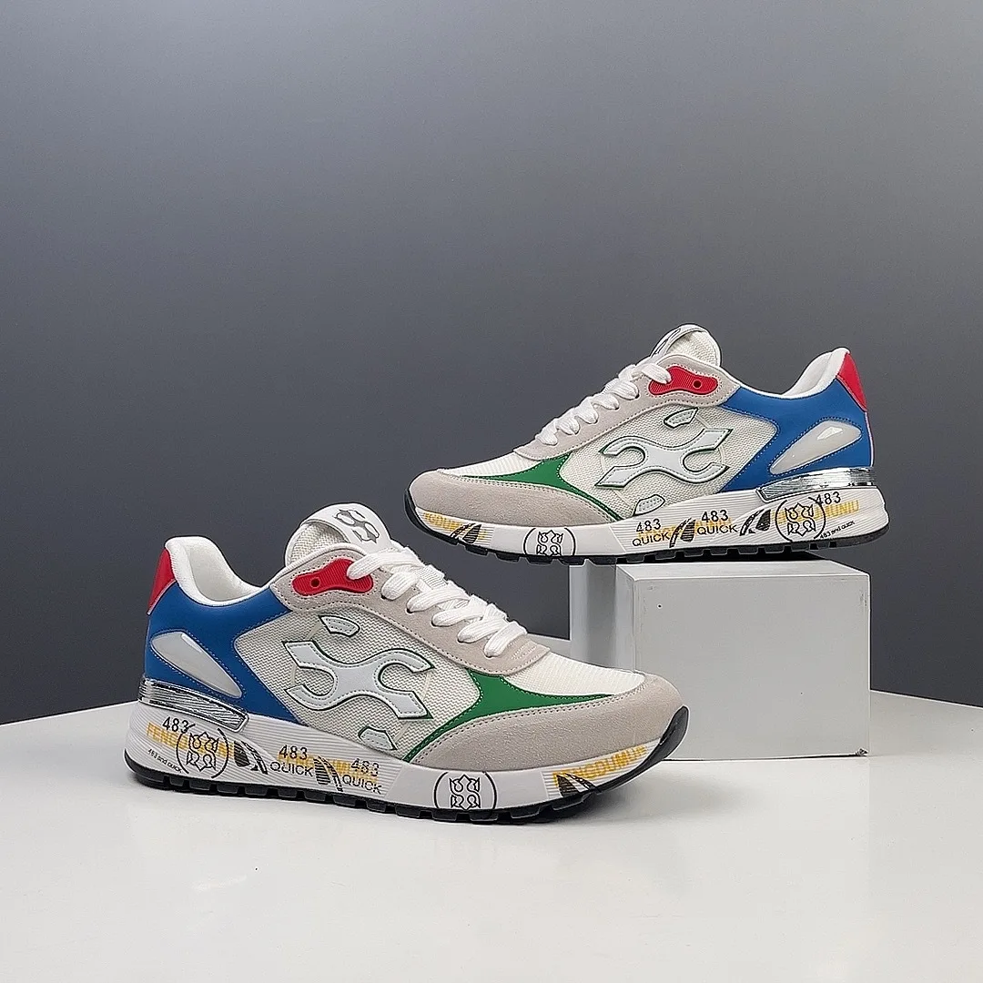 

Новые модные мужские спортивные повседневные кроссовки 2025 года: мягкие, дышащие, легкие, универсальные, трендовые для бега