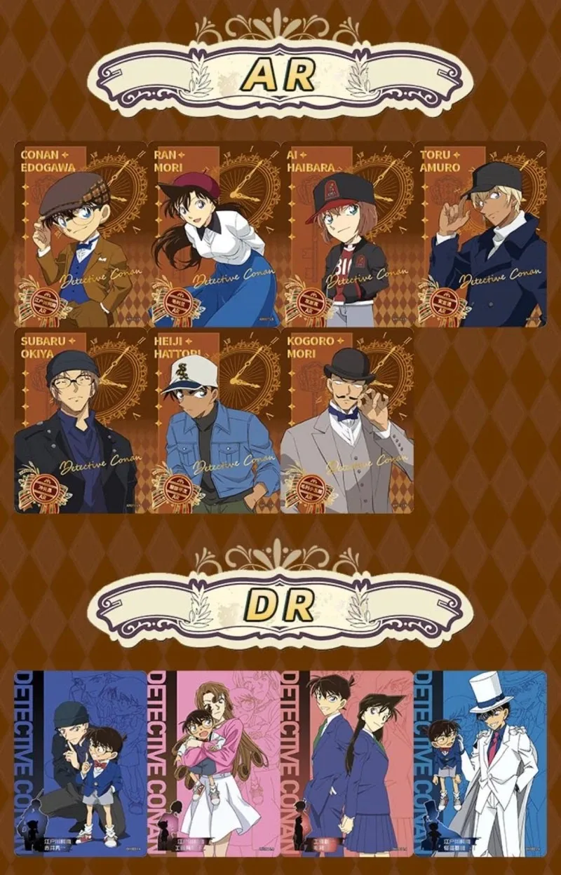 KAYOU Echte Detektiv Conan Karte Name Denken Reveal Paket Halloween Thema Kuroba Kaito Anime Sammlung Karten Spielzeug Geschenke – Detail 31