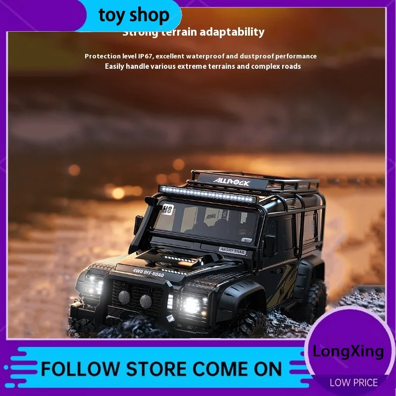 

Meijiaxin 1:8 West H8h+V2 Defender Brushless 3s Off Road Differential Lock Climbing Toy Model Car Children'S Birthday Gift