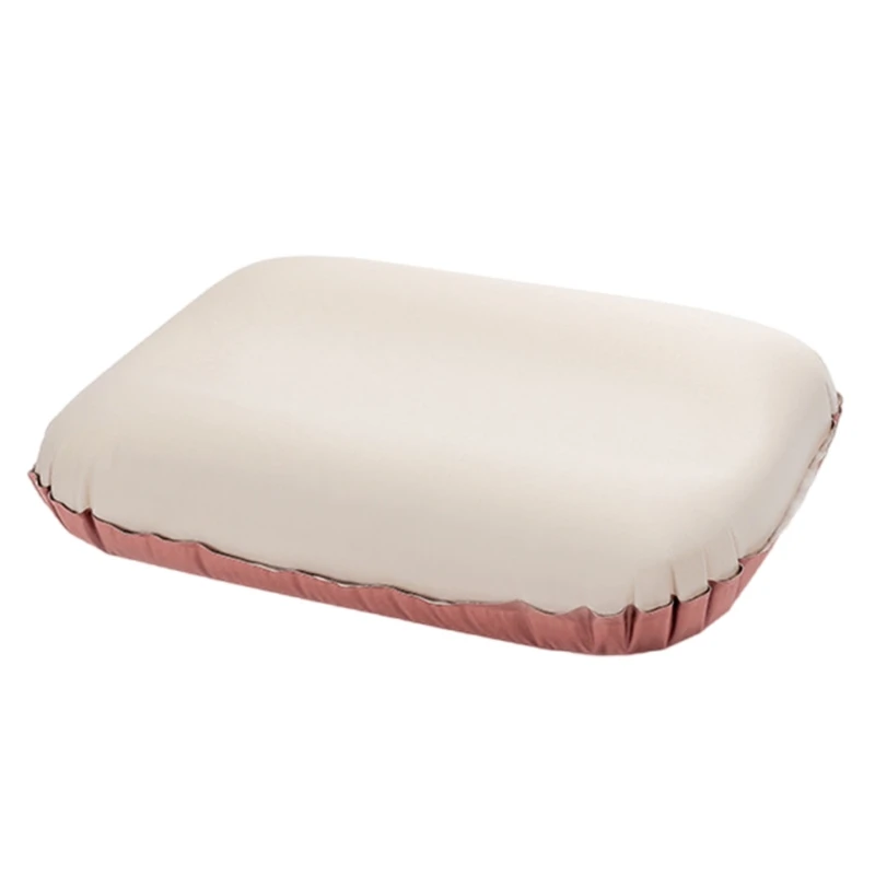 

Portable Self Inflating Sleep Pillow 3D Sponges Camping Pillow Outdoor Travel Necks Pillow for Backpacking, Traveling
