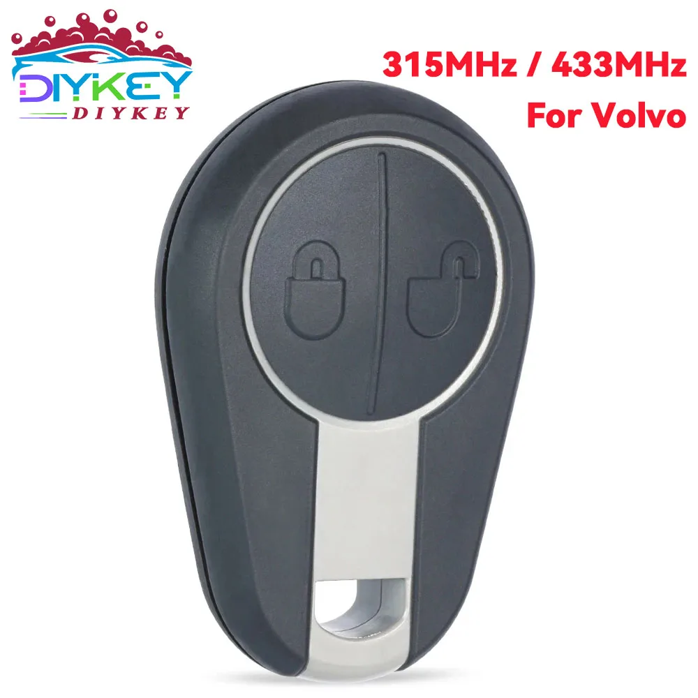 

DIYKEY Replacement 2 Buttons Smart Car Key Remote Fob For Volvo Evro 5 VNL VNM FM FH VN FL Euro 5 Truck P/N: 21392420