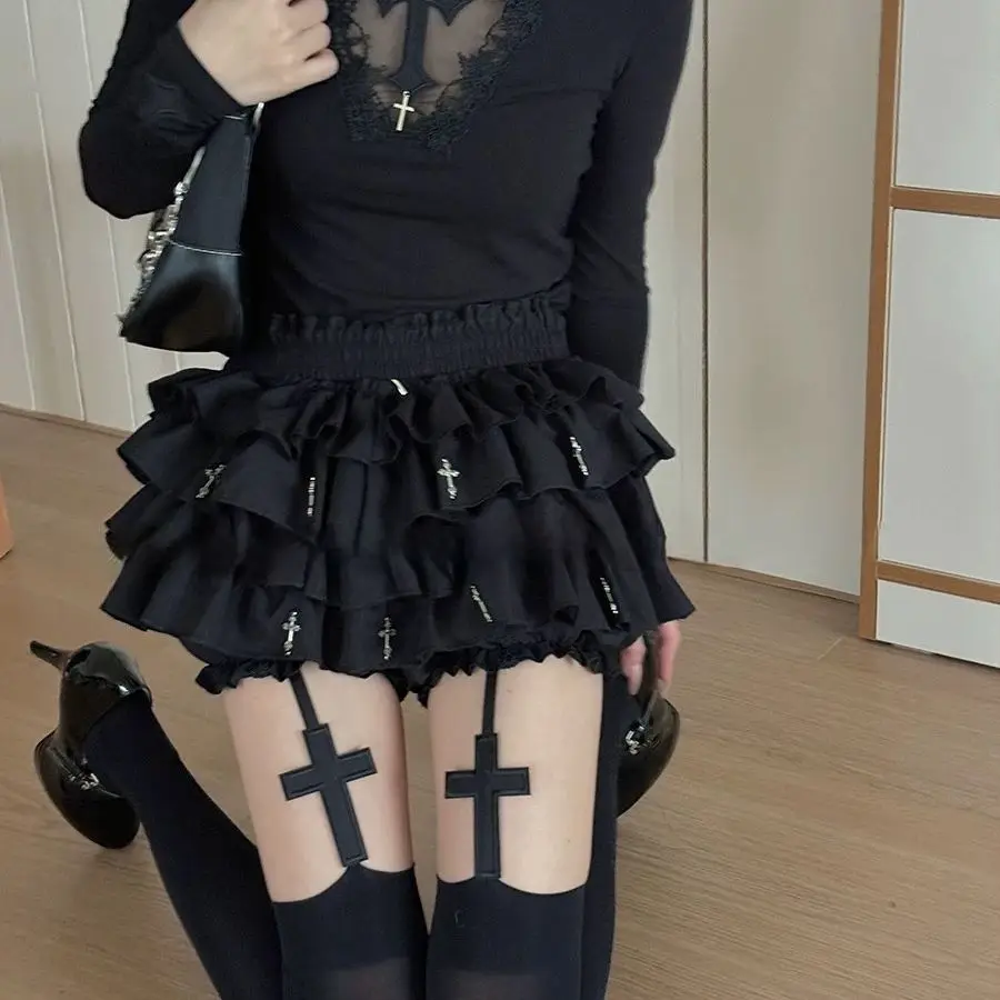 女性用セクシーサスペンダーソックス オリジナル スパイスガールズ クロスニーソックス パンティストッキング サスペンダー セクシー スカルプティング ニッチ