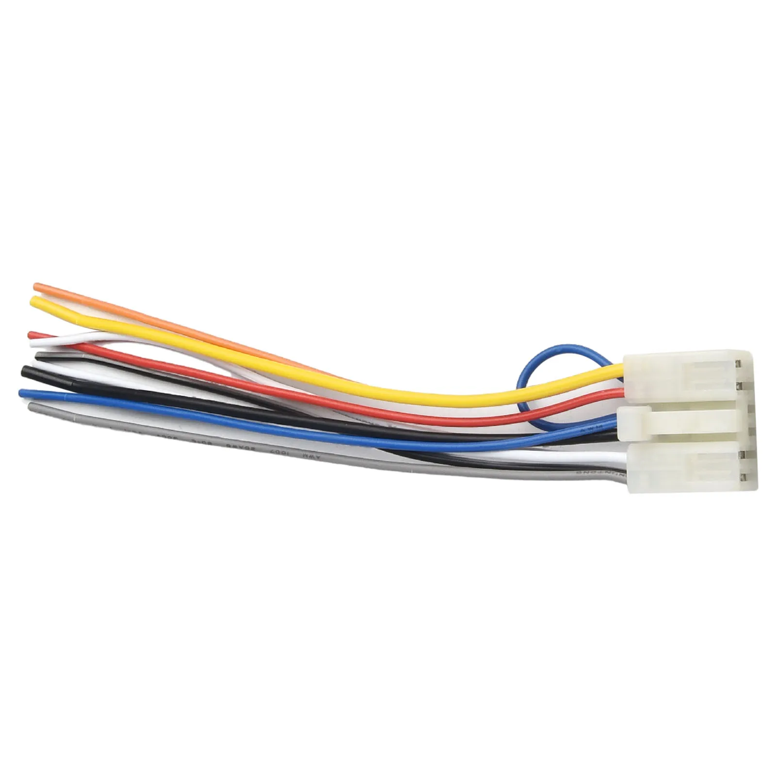 2pcs For Toyota Aftermarket Radio Stereo Install Car Wire Harness Cable Adapter 12V ABS+copper Wire Car Radio Adaptor Connector