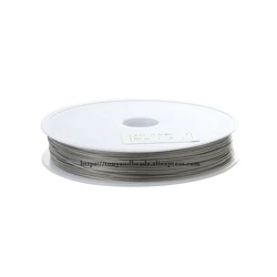 9th Aug Size 0.3-0.8mm Diamter Steel Metal String Beading Wire Cord String Thread Pick Size For Jewelry Making