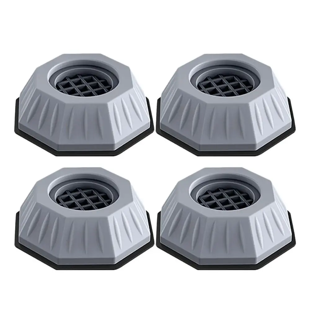 16 Pcs Shockproof Mute Protection Mat Furniture Raiser Stand Height Adjustable Washing Machine Foot Pad Non-Slip Silent