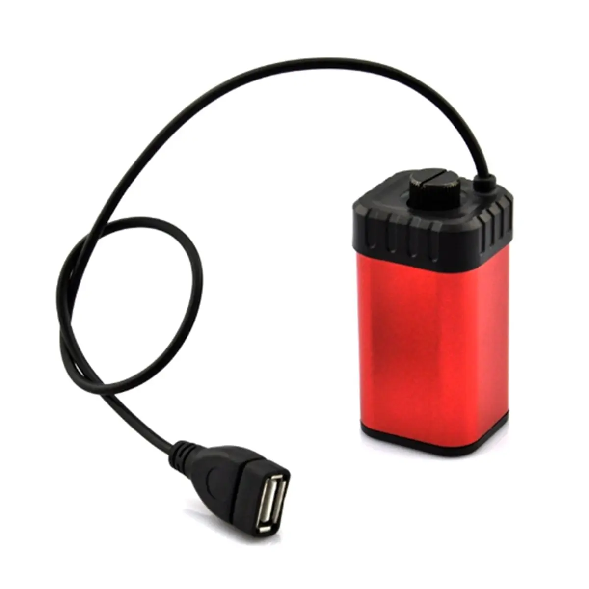 A003 5V Waterproof Storage Box Aluminum Alloy USB Battery Case Holder 4X Rechargeable Battery Pack for Riding Bicycle Phone