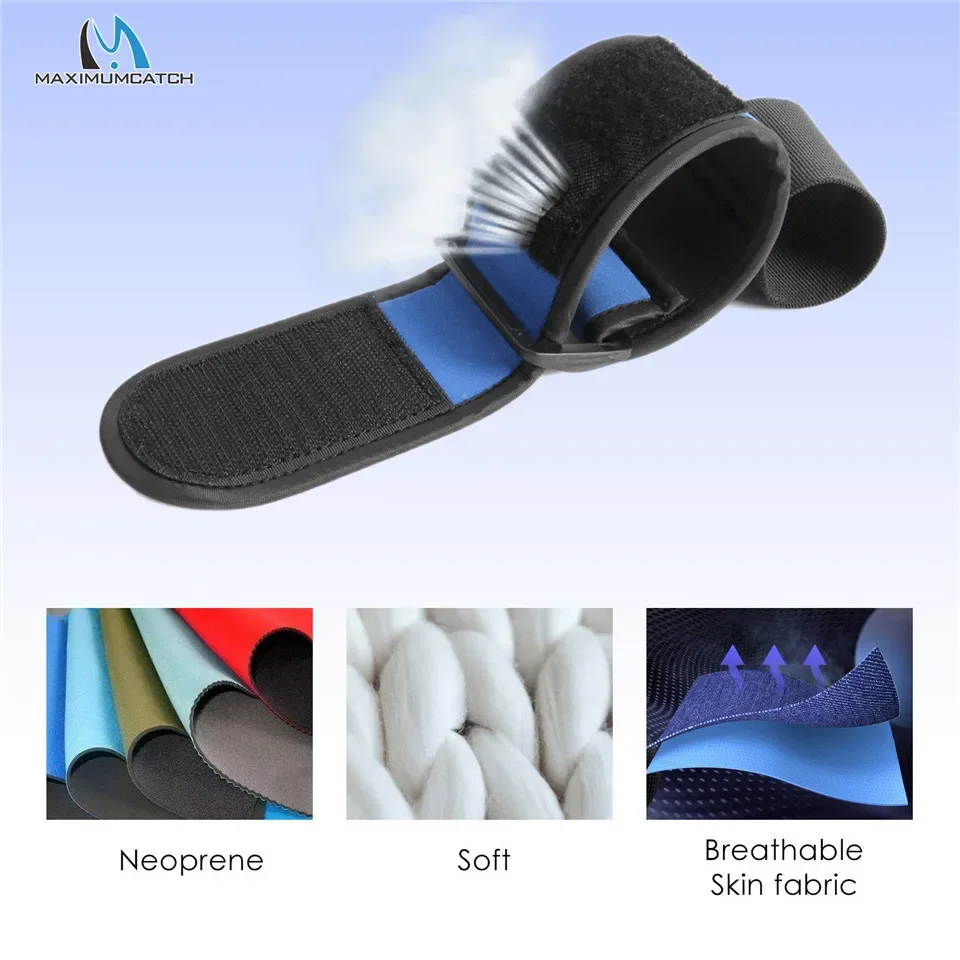 MAXIMUMCATCH Wrist Support Neoprene Fly Fishing Cushion with Elastic Compression for Repetitive Casting Comfort Fishing Tool view 6