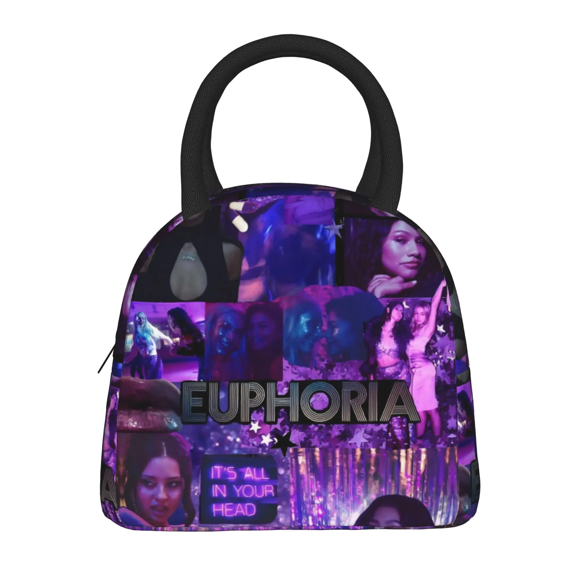 Euphorias Season 3 Merch – sac à déjeuner isotherme pour voyage, sac de rangement pour aliments, boîte à déjeuner thermique portable