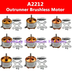 1pcs A2212 930KV 1000KV 1400KV 2200KV 2450KV 2700KV Brushless Outrunner Motor for RC Airplane Fixed-Wing Multirotor Drones