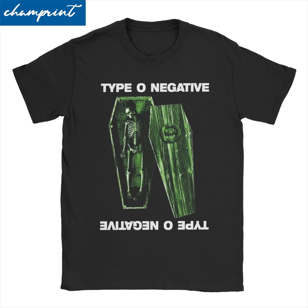 Type O Negative T Shirt Men Women Cotton Fun T-Shirt Crewneck Goth Metal Music Tees Short Sleeve Tops Graphic