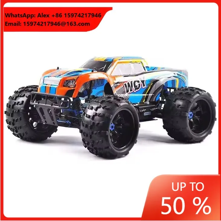 HSP 94972 1/8 Scale RC Nitro Monster Truck Buggy 4WD Off-road With 2.4G Remote Control Ready-to-Go For Adults