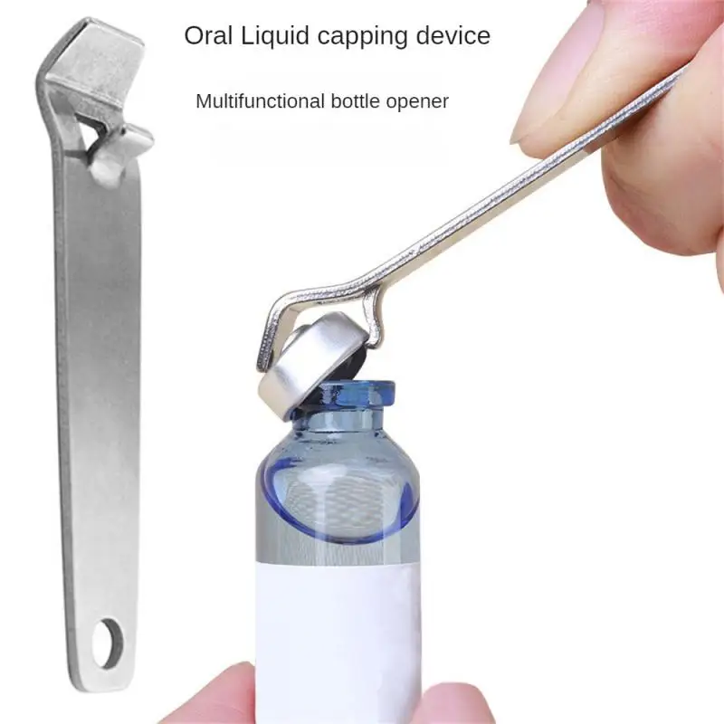 1~10PCS Stainless Steel Oral Liquid Vial Opener Nurse Tool Portable Ampule Bottle Opener Can Opener Kitchen