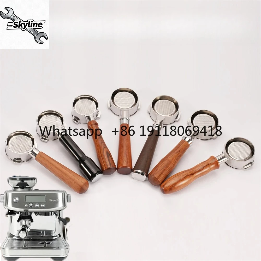 54mm Coffee Filter for 870/875/878/880 Coffee Machine Stainless Steel Bottomless Portafilter Espresso Maker Tool