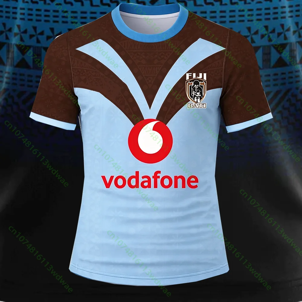 Men's Fiji Barty Rugby 2026 Training Uniform Sport Quick-drying T-shirt Top for Unisex Fans Breathable Sports Tee Cycling shirt