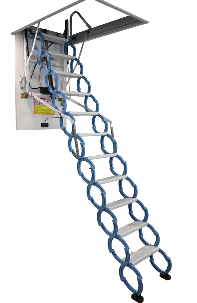 

Manual Automatic Integration Remote Control Motorized Electrical Automatic Attic Ladder