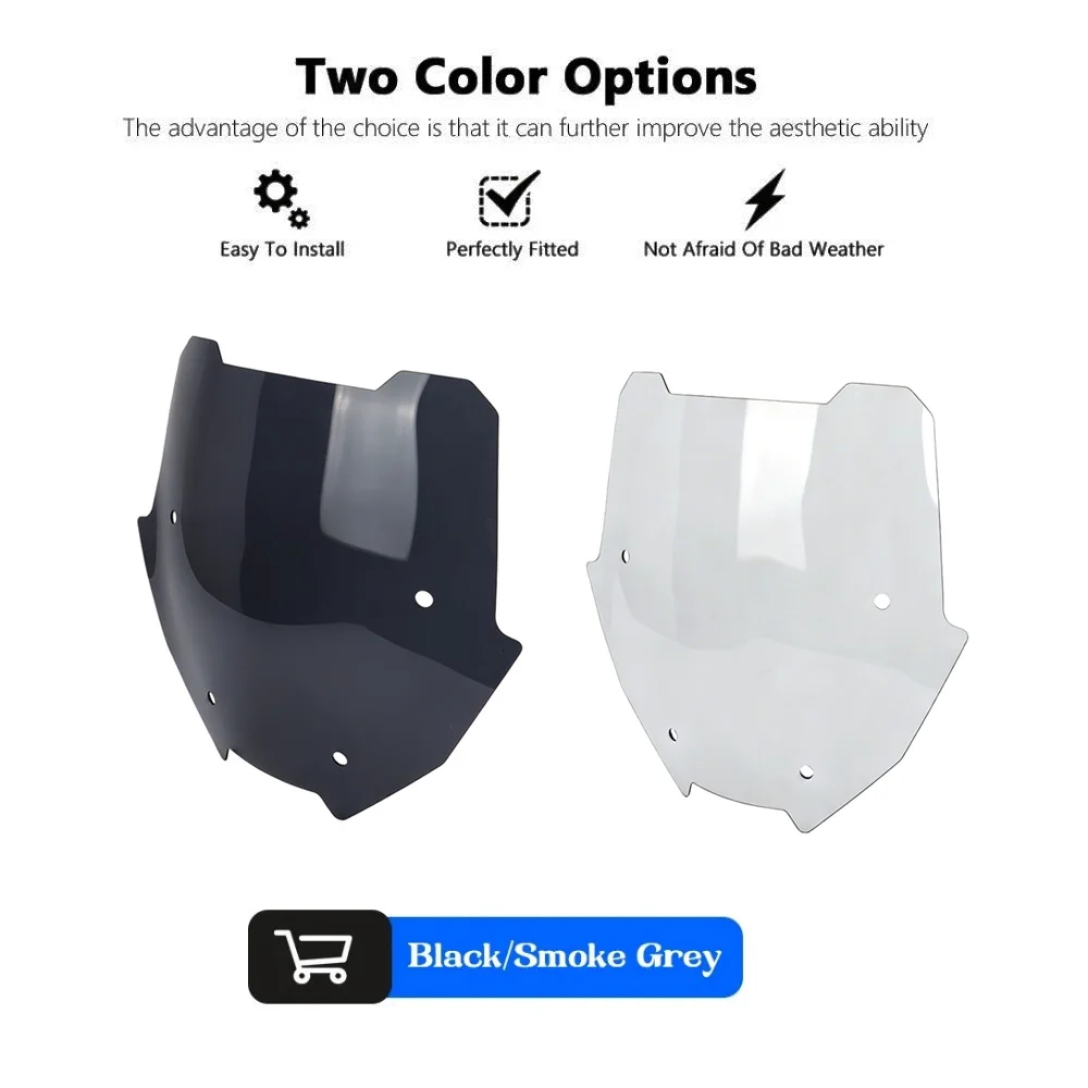 For BMW R1300RT Accessories Expanded Windscreen Windshield Wind Deflector Screen Fairing R1300 R 1300 RT 2025 2026