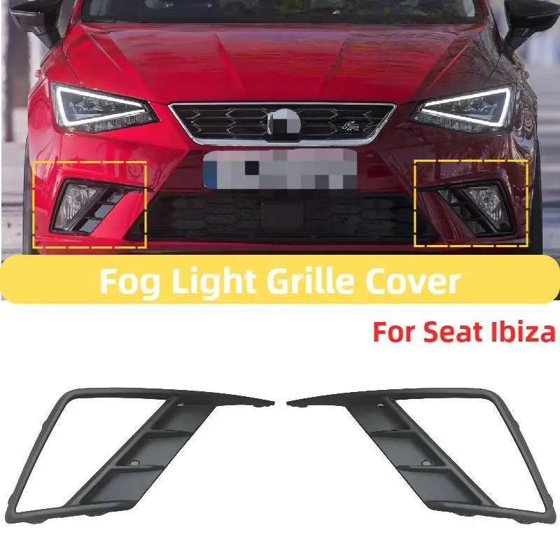 

Передний бампер, нижняя левая и правая решетка противотуманной фары с отверстием для SEAT Ibiza 2017 2018 2019 2020 MK5 Pre-Facelift 6F0853665C