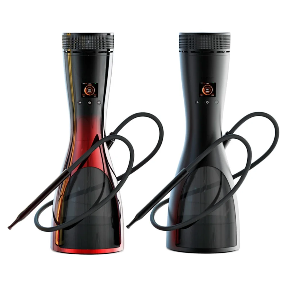 

Comes with Temperature Control For Russian Arab New Design Electric Charcoal-free Hookah Electric Battery Luxury Hookah Set