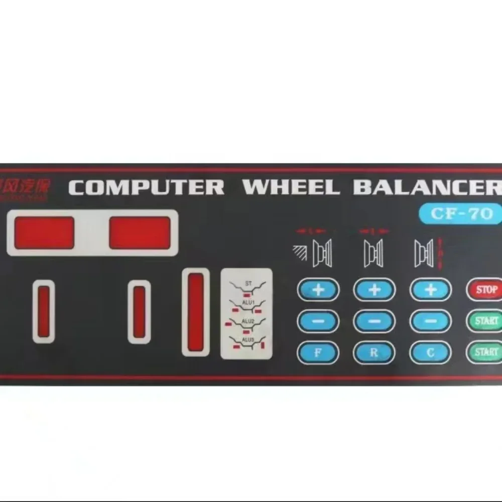 For Cb70 Barrowload Balancing Machine Key Board Tyre Instrument Car Balancing Panel Switch Dismantling Sensor, Reverse Switch