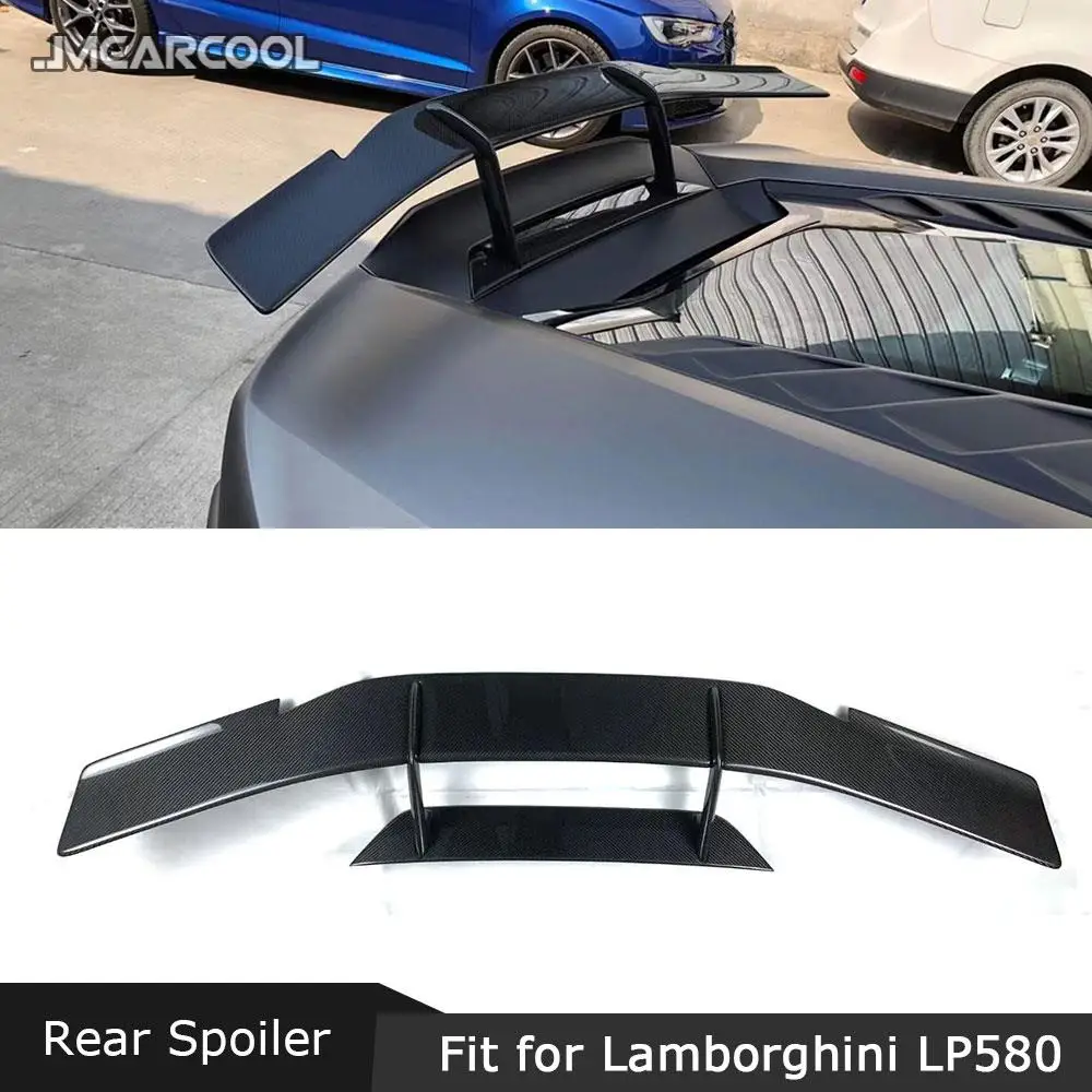

JMCARCOOL Dry Carbon Fiber Rear Trunk Lip Spoiler Auto Car Accessorise Case for Lamborghini Huracan LP580 LT610