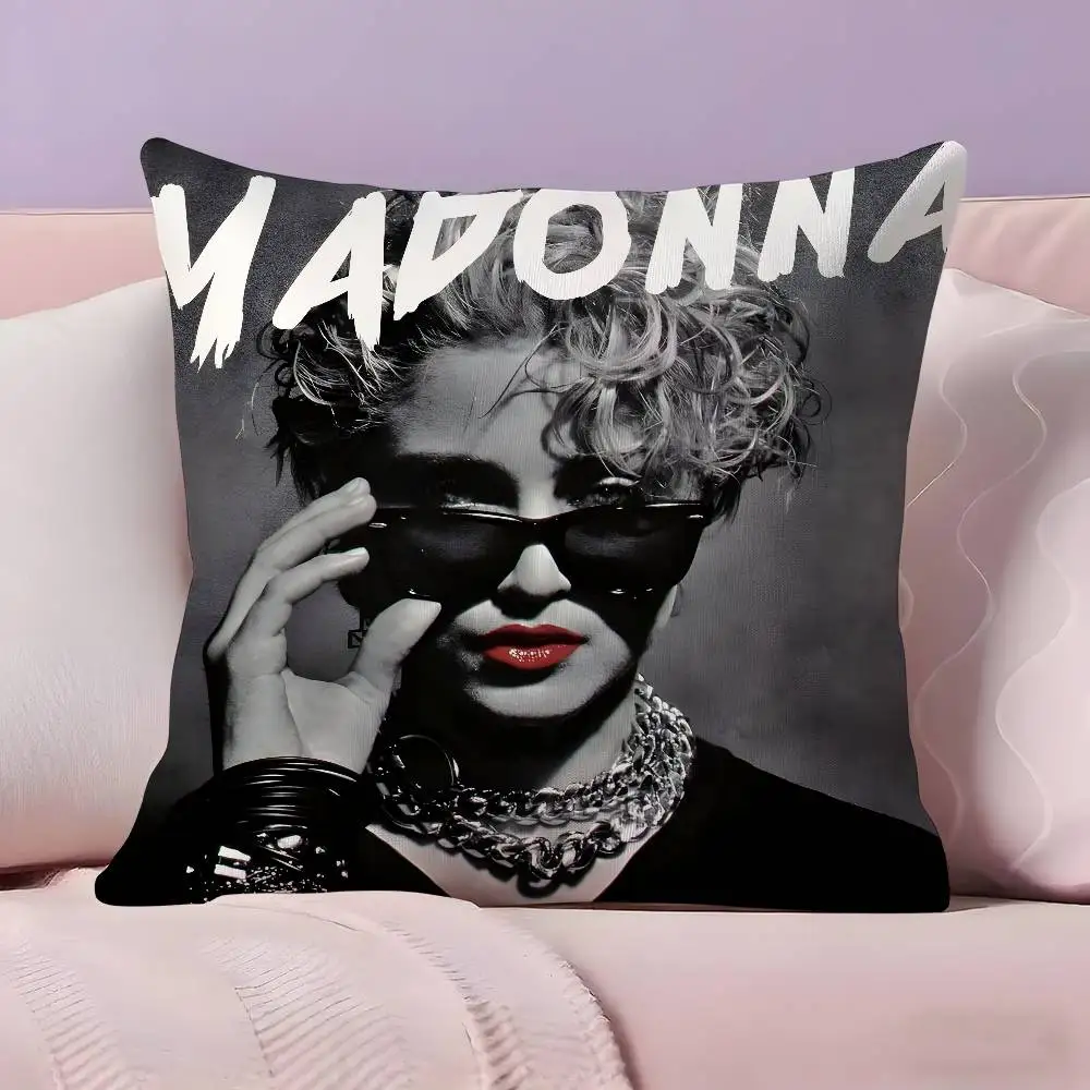 Singer M-Madonna Like aVirgin Pillow Case Ultra Soft Skin Friendly Fabric Cloud Like Comfort & Concealed Zipper