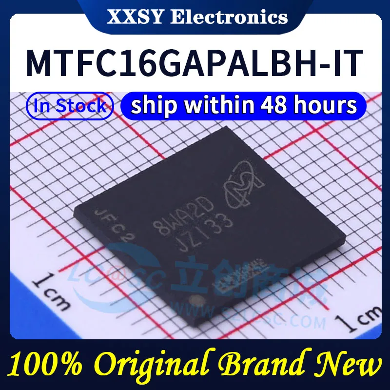 

MTFC16GAPALBH-IT В наличии 100% оригинал, новый