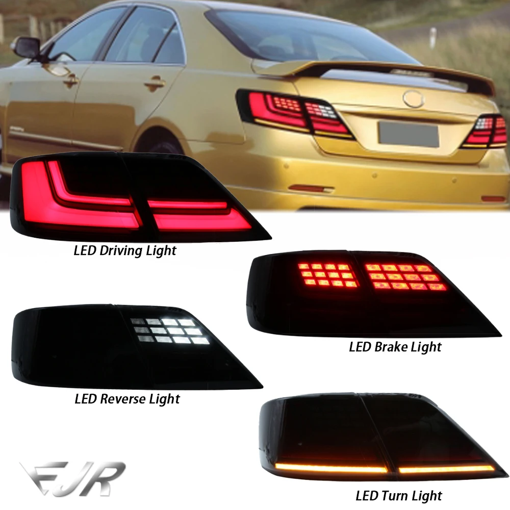 For Toyota Camry 2006-2011 Taillights Assemblies Modified LED Rear Tail Light Trunk Lamp Cars Lights Accessories Brake Turn