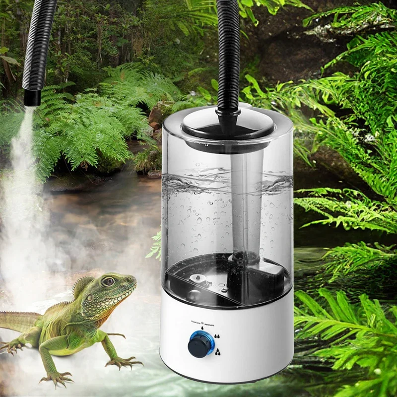 Cross-border Amazon Climbing Pet Humidifier With Tube Chameleon Lizard Rainforest Animal Reptile Box Humidification 4L