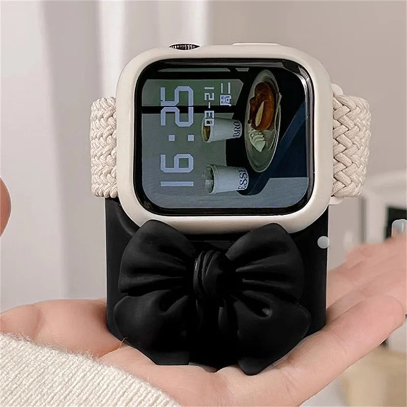 Soporte de escritorio para Apple Watch Series 8, 7, 6, SE 5, cargador de silicona para iWatch, 45mm, 44mm, 42, 41, 40, 49, 38, accesorios