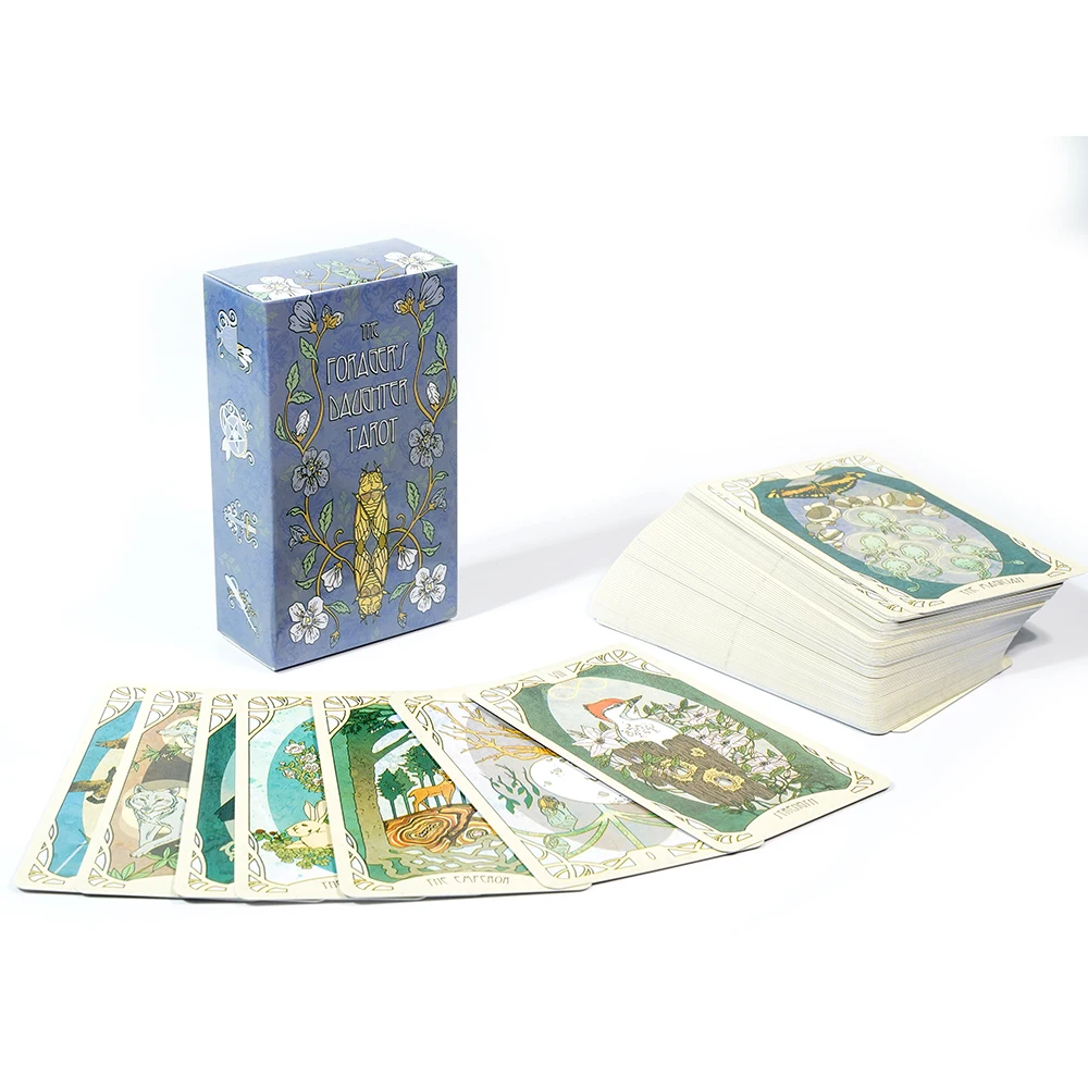 Forager\'S Daughter Tarot Deck Divination Set Inspired By Nature And Imbued With Rich Symbolism 83 Cards No Paper Guidebook