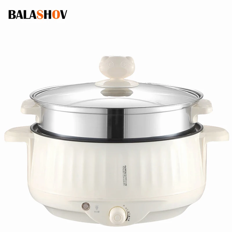 

26CM Electric Multicooker Non-stick 1-5 People Rice Cooker Single/Double Layer Household Rice Cookers Hot Pot Foy Home Dormitory