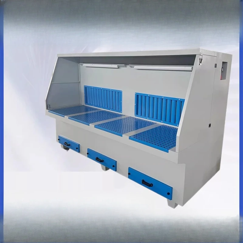 

Grinding and polishing dust removal table Woodworking hardware Industry grinding and polishing table Mobile