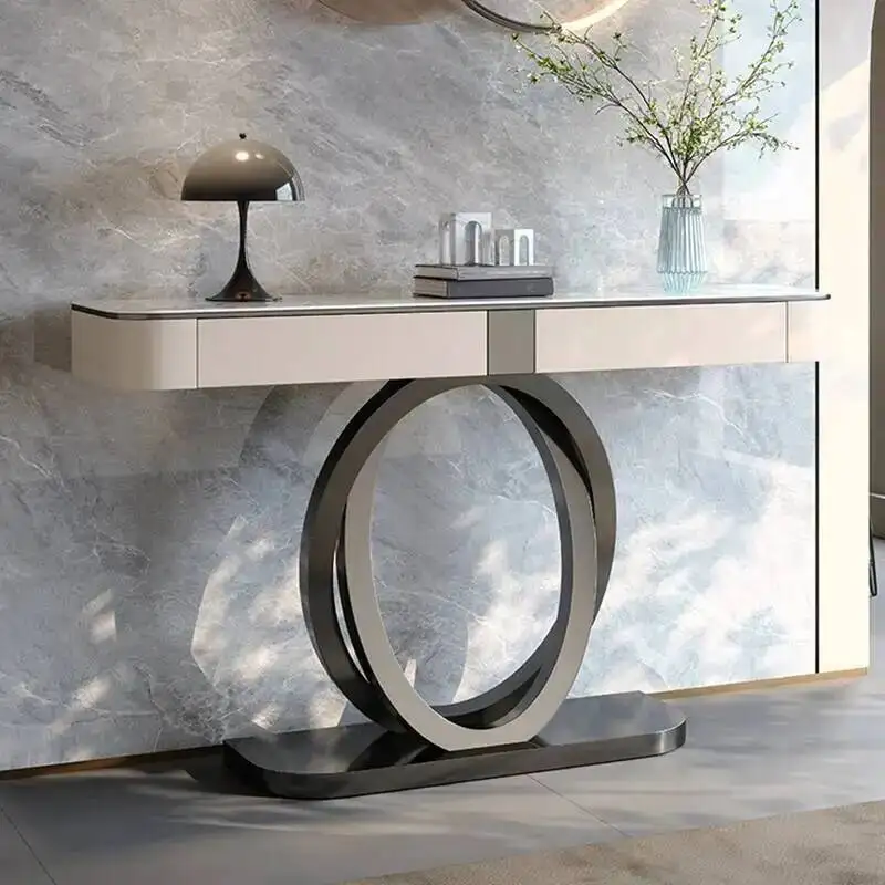 

Table Hotel Garden Living Room Corner Round Office Removable Table Nordic Classic Tisch Wohnzimer Entrance Hall Furniture
