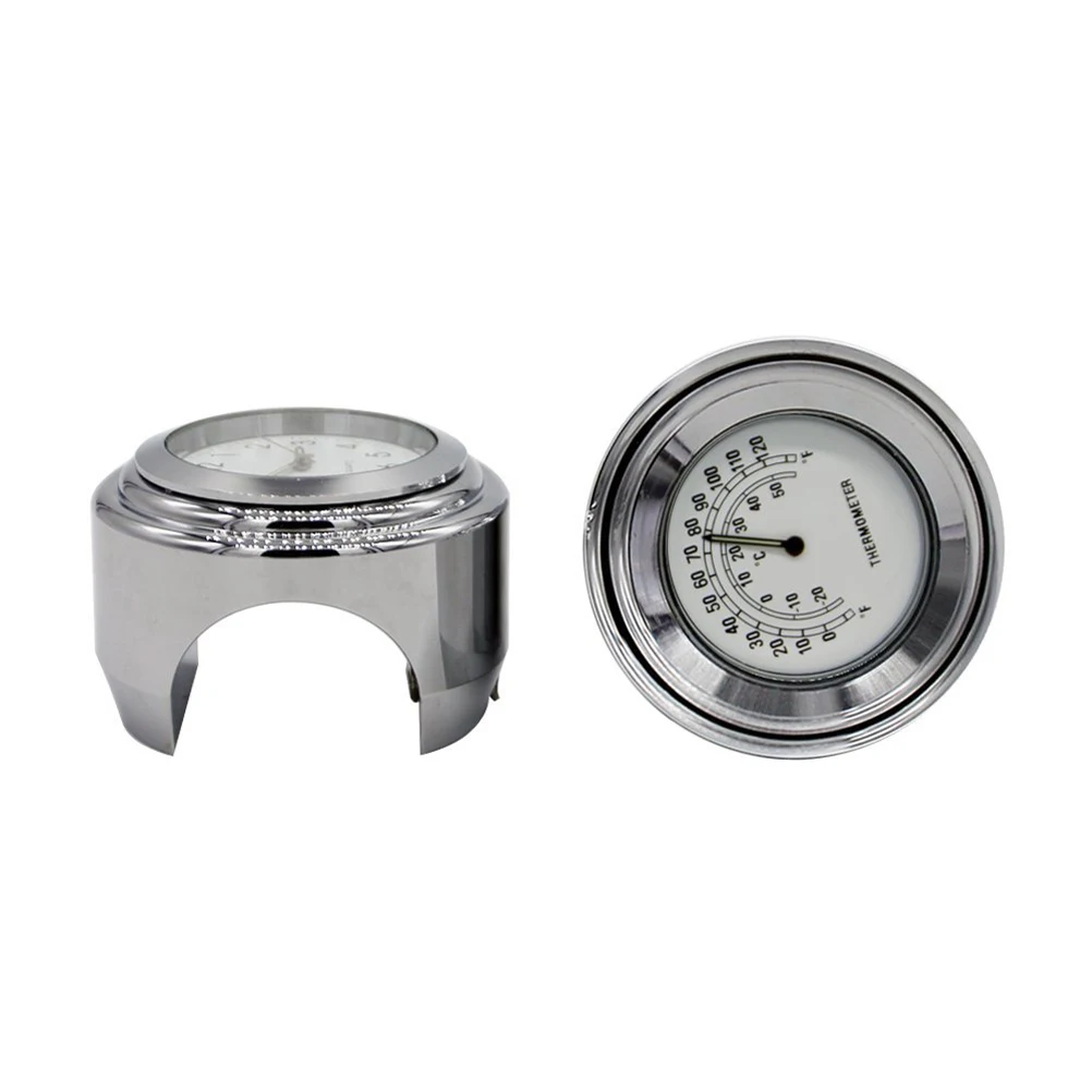 

motorcycle clock and thermometer motorcycle clock thermometer motorcycle handlebar clock motorcycle thermometer