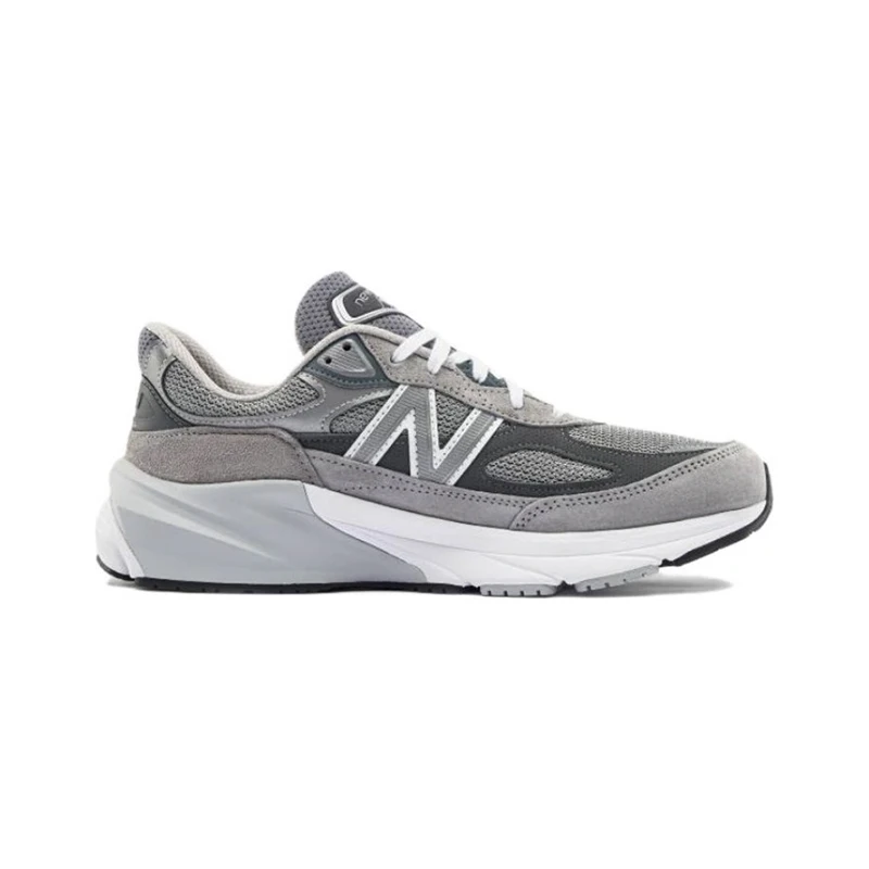 Oryginalny New Balance NB 990 V6 Trend Vintage tkanina skórzana amortyzacja codzienne buty do biegania tenisówki unisex M990GL6