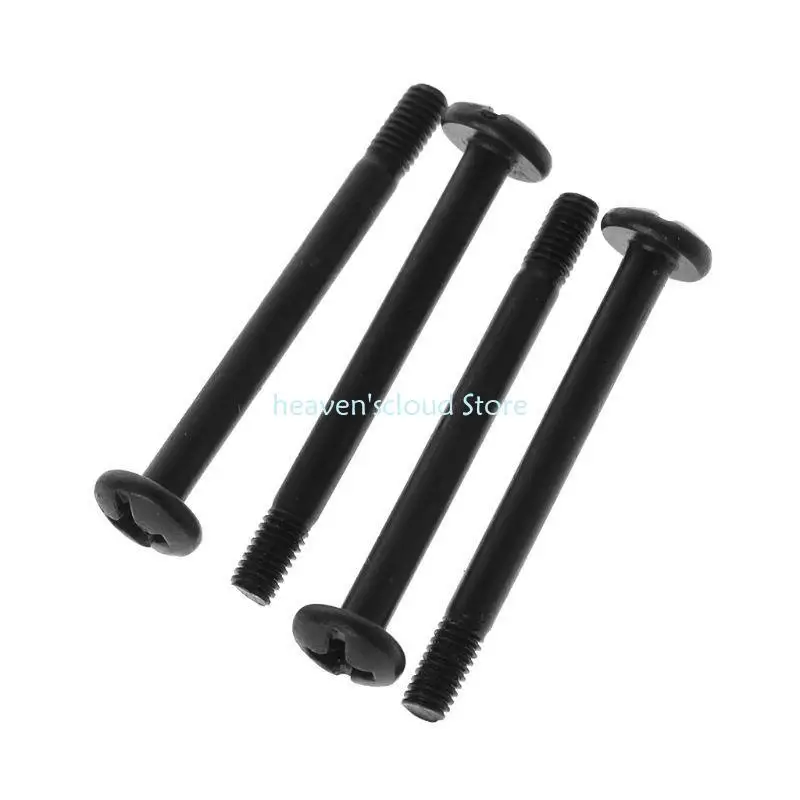 y88b 8pcs/pack 나사 컴퓨터 케이스 팬 냉수 냉각 된 레드가이터 나사 30mm 6m