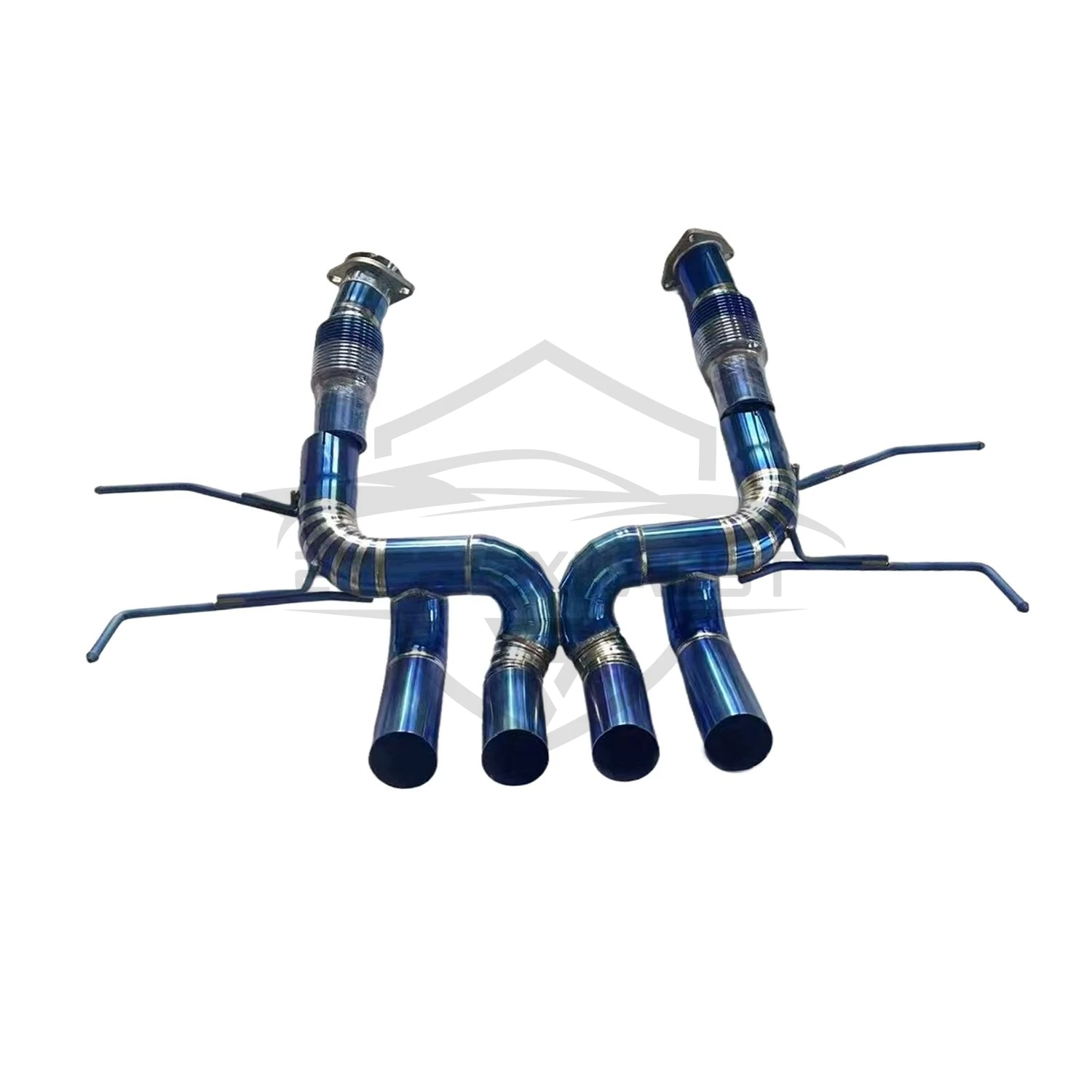 

Sporty Exhaust Sound TItanium Catback Exhaust For Chevrolet Corvette C8 Z06 Performance Upgrade Easy Installation