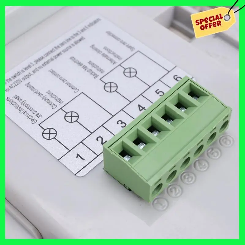LBER 5X Dual Power Automatic Transfer Switch 2P63A Switch Gear Switch Cb Class Ats Home Single Phase 220V