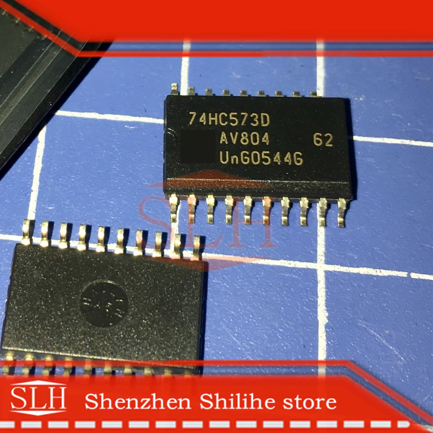 10pcs/lot 74HC573D 74HC573 Eight channel D-type transparent latch with three state output SOP20 SOIC20 Brand new original.