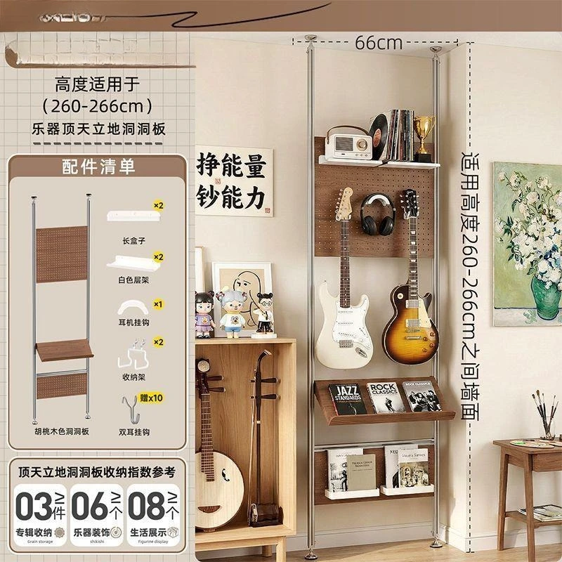 Cave board display rack, hanging entrance partition antique storage rack