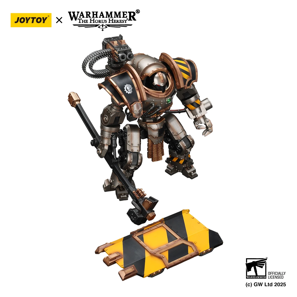 [الطلب المسبق] نموذج JOYTOY Warhammer 30K 1/18 من Iron Warriors دائرة حديدية Domitar-Ferrum Class Battle-automata